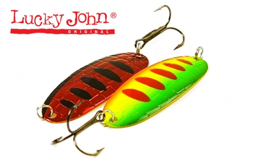 Блешня Lucky John Croco Spoon Shallow Water 15г