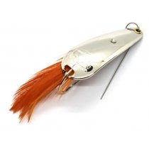 Блесна Dardevie Rex 55mm 14g #Nickel-Orange Feather