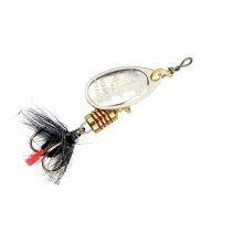 Блесна Mepps AGLIA MOUCHE 0 2.5g #Silver/Black Fly