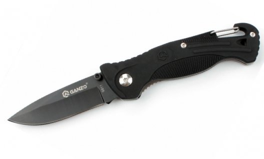 Нож складной Ganzo G611 чорний