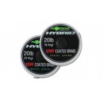 Korda Hybrid Stiff Coated Braid 20m Grave Brown #9.1kg KHY2