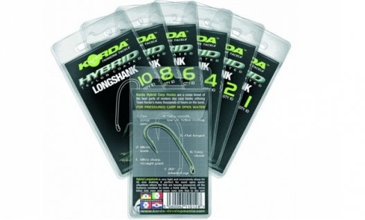 Korda Гачки Hybrid Long shank