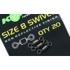 Korda Вертлюги Size 8 Swivel