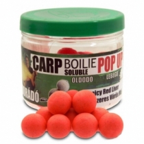 Бойлы Haldorado Carp Boilie Soluble Pop Up (Spicy Red Live)