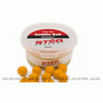Бойлы STЕG SMOKE BALL Pop Up Дымлящ. 16 мм Ананас