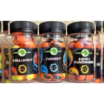 Бойли Apterosbaits Pop-up двох/трьох-колірні_10 мм #Squid&Plum&BP
