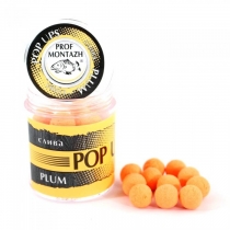 Бойлы ПРОФ МОНТАЖ POP UPS 10мм #Слива мушля