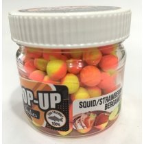 Бойли STZ Baits Pop UP 10mm #Кальмар-Полуниця-Бергамот