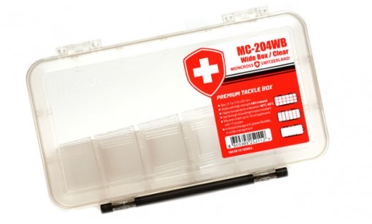 Коробка для приманок MONCROSS MC-204WB Clear
