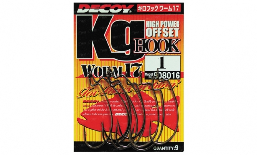 Гачки Decoy Worm17 Kg Hook
