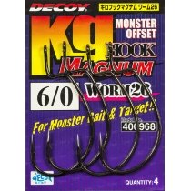 Крючки Decoy Worm26 Kg Hook Magnum #8/0