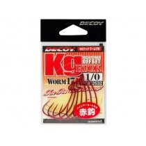 Крючки Decoy Worm17R Kg Hook R #5/0