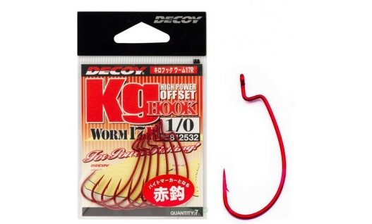 Крючки Decoy Worm17R Kg Hook R