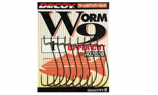 Крючки Decoy Worm9 Upper Cut