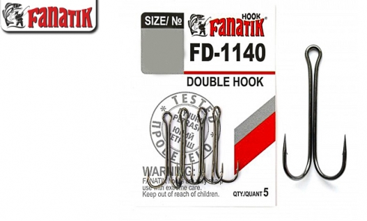 Крючки Fanatik FD-1140 Двійник