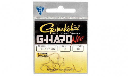 Крючки Gamakatsu  G-Hard Neo LS-7010B