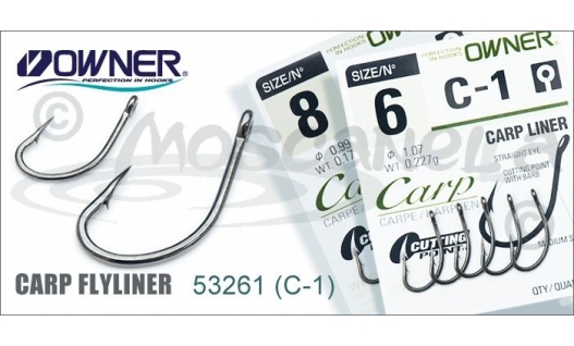 Крючки OWNER C-1 CARP LINE