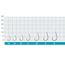 Гачки Pontoon-21 11502 #10 - 0,39MM 10PCS