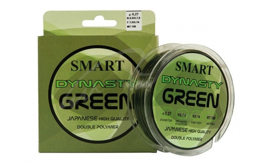 Волосінь Smart DYNASTY GREEN 150m