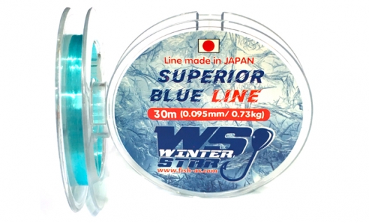 Леска Winter Star WS Superior Blue Line 30м