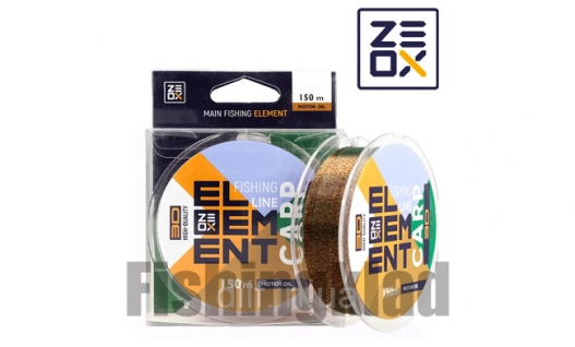 Волосінь Zeox 3D Element Carp 150m #Motor Oil