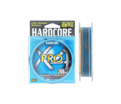 Шнур DUEL Hardcore X4 PRO multicolor 200m (Japan)
