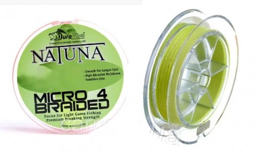 Шнур Dura King Natura Micro X4 150m Fluo Yelllow