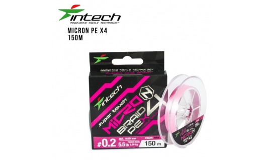 Шнур плетеный Intech MicroN PE X-4 150m