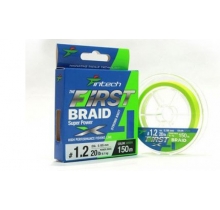 Шнур плетений Intech First Braid X-4 Green 150m