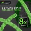 Шнур плетений Intech First Braid X-8 Green 100m