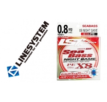 Шнур LINE SYSTEM Sea Bass X8 Night Game