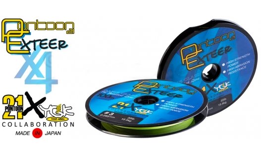 Шнур Pontoon 21 Exteer Black X4 100m