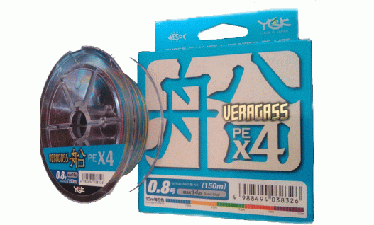 Шнур YGK Veragass PE x4