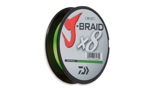 Шнур Daiwa J-Braid x8 Chartreuse 150м