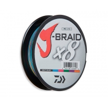 Шнур Daiwa J-Braid x8 Multicolor 150м #0.13mm