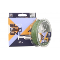 Шнур Zeox Element PE X4 100m Moss Green
