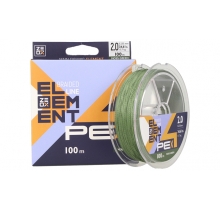 Шнур Zeox Element PE X4 100m Moss Green