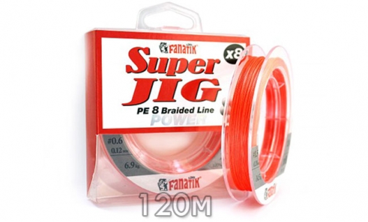 Шнур Fanatik Super Jig PE X8 120m