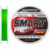 Шнур Favorite Smart (салат.) PE 4x #2.0