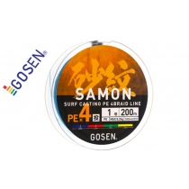 Шнур плетений GOSEN SAMON PE x4 200m #0.6