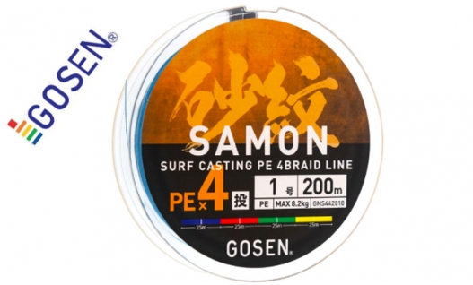 Шнур плетений GOSEN SAMON PE x4 200m