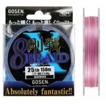 Шнур плетений GOSEN 8 BRAID ABSOLUTELY FANTASTIC #1.0