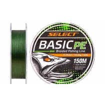 Шнур Select Basic PE 150m (темн-зел.) 0.08mm 8LB/4kg