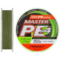 Шнур Select Master PE 150m #0.22 (темно-зеленый)