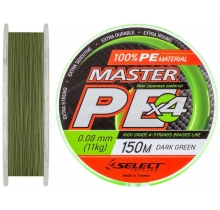 Шнур Select Master PE 100m (темно-зеленый)