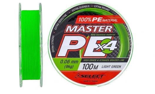 Шнур Select Master PE 150m (Салатовый)