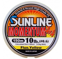 Шнур Sunline Momentum 4x4 150m Fluo Yellow