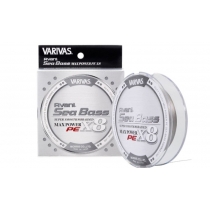 Шнур Varivas Avani Sea Bass Super Smooth Max Power PE 8 Braided SILVER 150m #0.8