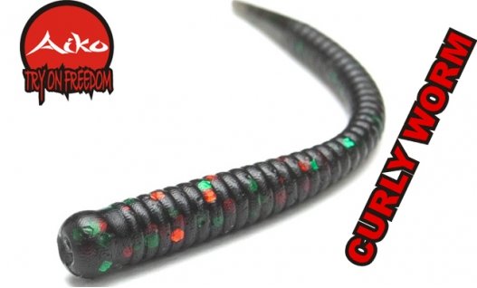 Силикон AIKO Dreambait Curly Worm 2.5
