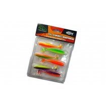 Силикон Basic Lures White Fish 3.0 MIX #001